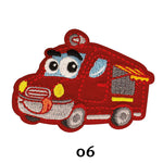 FUNNY TRANSPORT applique - 6 colours available
