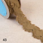 BARTOW fringed serpentine - 14 colours available