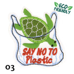 SAVE THE OCEAN applique - 3 colours available