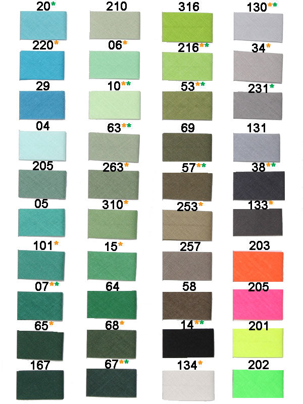 ALABAMA bias - 150 colors available