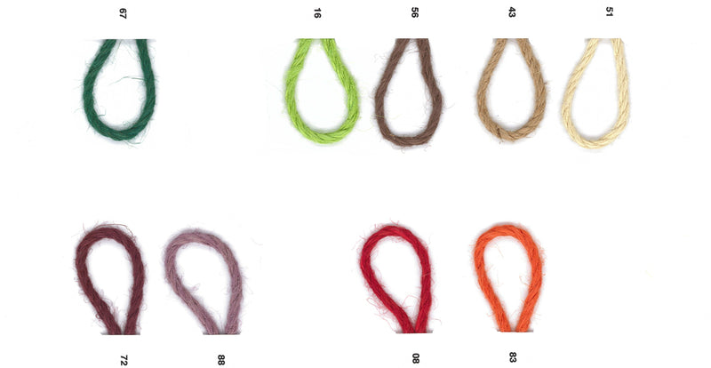 JUTE cord - 9 colours available