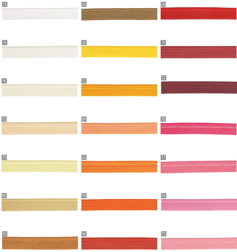 SUMMERSIDE piping - 45 colors available