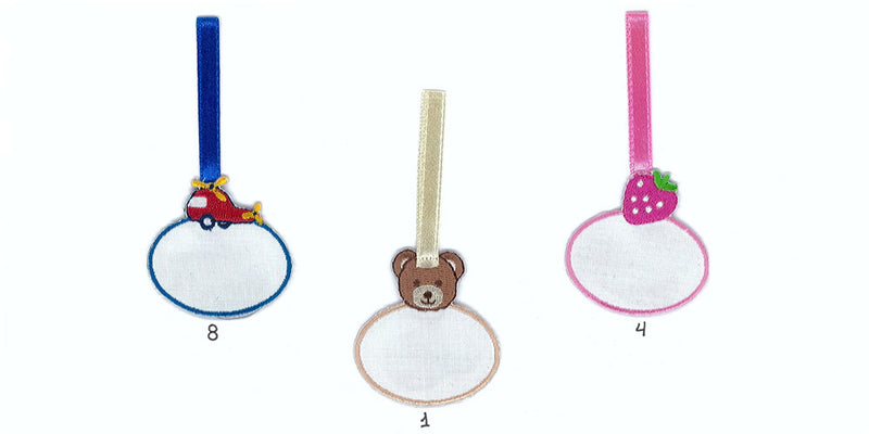 NAME TAG applique - 3 colours available