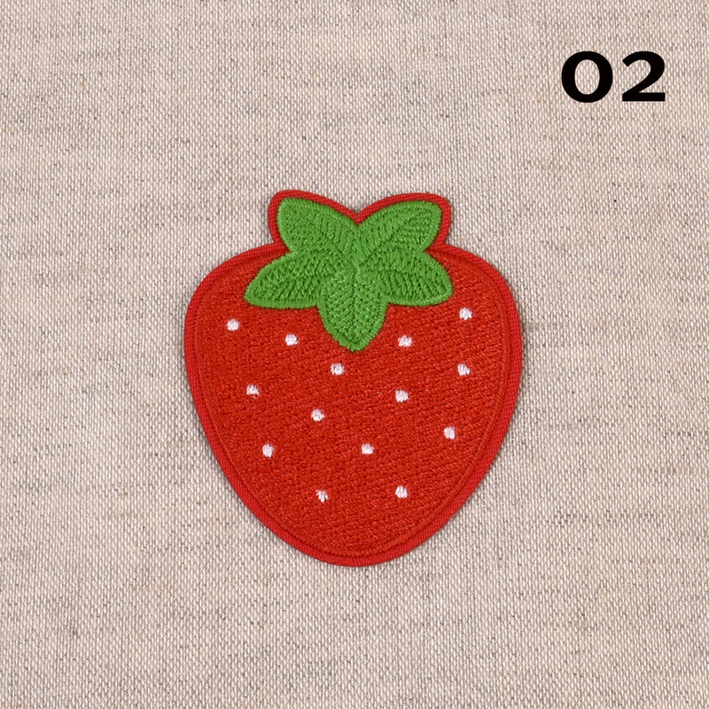 Appliqué FRAISE - 2 couleurs disponibles