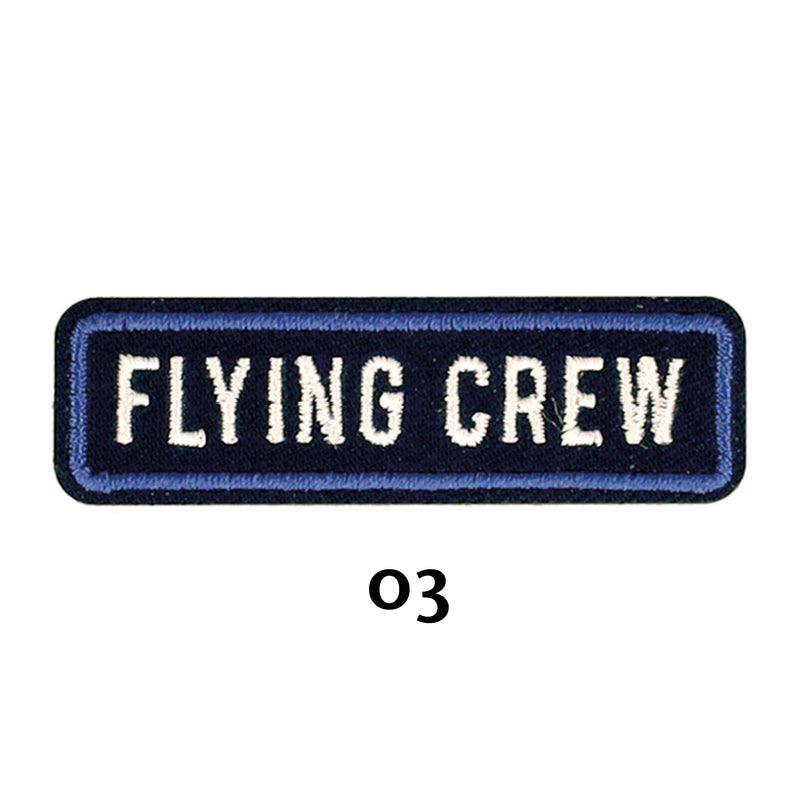 Appliqué FLYING CREW - 4 couleurs disponibles