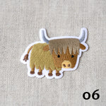 LOVELY ANIMAL applique - 6 colours available