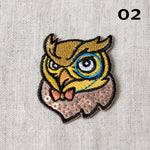 Appliqué GOÉLAND / HIBOU - 2 couleurs disponibles