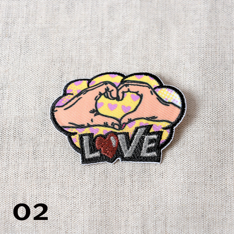 POP ART applique - 3 colours available