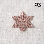 SNOWFLAKE applique - 3 colours available