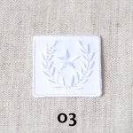 Appliqué COURONNE DE LAURIERS - 8 couleurs disponibles