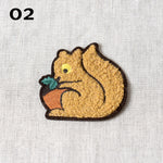 ADORABLE ANIMAL applique - 3 colours available