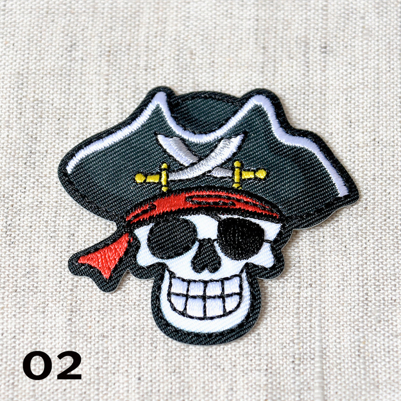 PIRATE applique - 4 colours available