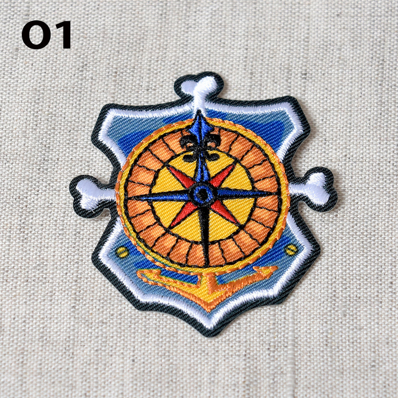 Appliqué PIRATE - 5 couleurs disponibles