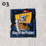 Appliqué PIRATE - 5 couleurs disponibles