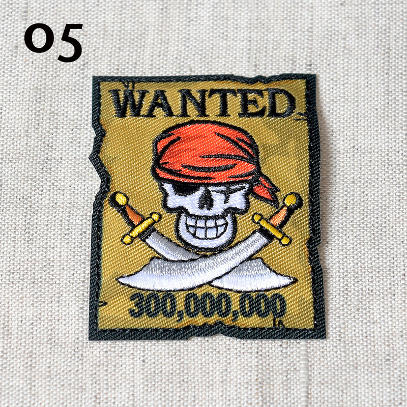 Appliqué PIRATE - 5 couleurs disponibles