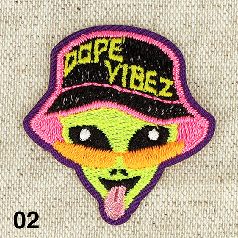 ALIEN applique - 3 colours available