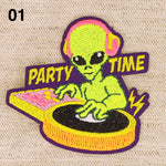 ALIEN PARTY applique - 3 colours available