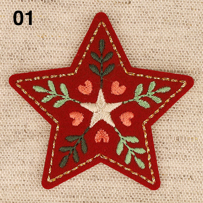 Appliqué NOËL NORDIQUE - 5 couleurs disponibles