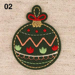 Appliqué NOËL NORDIQUE - 5 couleurs disponibles