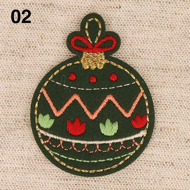 Appliqué NOËL NORDIQUE - 5 couleurs disponibles