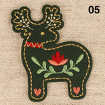 Appliqué NOËL NORDIQUE - 5 couleurs disponibles