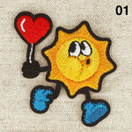 FUNNY FRIENDS applique - 7 colours available