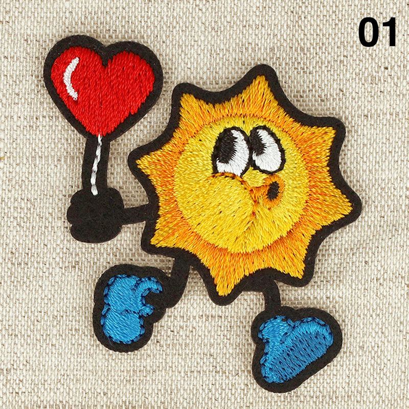 FUNNY FRIENDS applique - 7 colours available