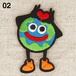 FUNNY FRIENDS applique - 7 colours available