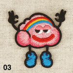 FUNNY FRIENDS applique - 7 colours available
