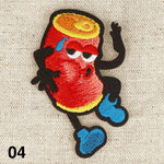 FUNNY FRIENDS applique - 7 colours available