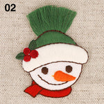 Appliqué NOËL POMPON - 8 couleurs disponibles