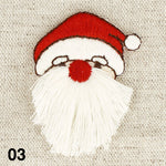 Appliqué NOËL POMPON - 8 couleurs disponibles