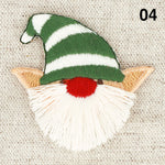 Appliqué NOËL POMPON - 8 couleurs disponibles