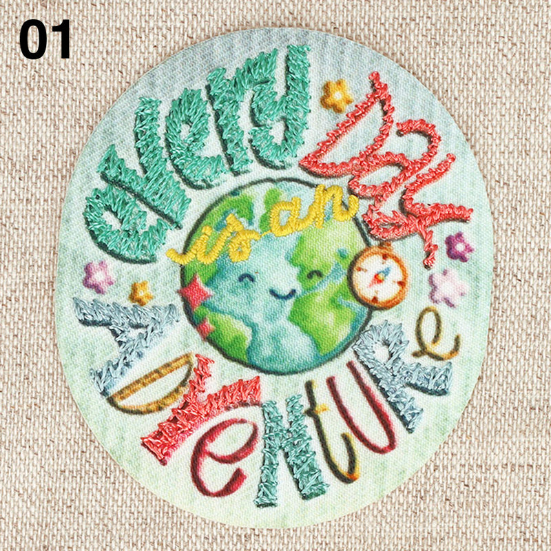 Appliqué GOOD VIBES - 7 couleurs disponibles