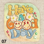 Appliqué GOOD VIBES - 7 couleurs disponibles