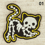 Appliqué SQUELETTE LUMINESCENT - 5 couleurs disponibles