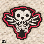 Appliqué SQUELETTE LUMINESCENT - 5 couleurs disponibles