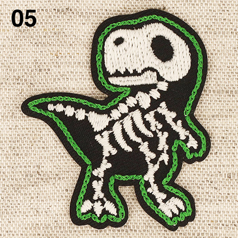 Appliqué SQUELETTE LUMINESCENT - 5 couleurs disponibles