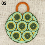 WICKER BAG applique - 3 colours available