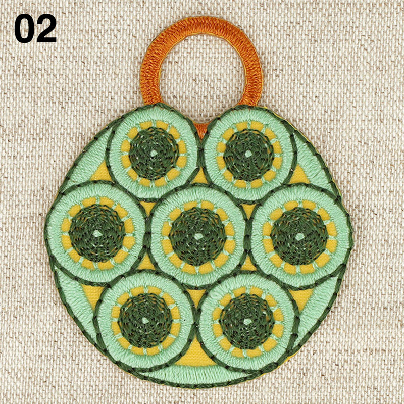 WICKER BAG applique - 3 colours available