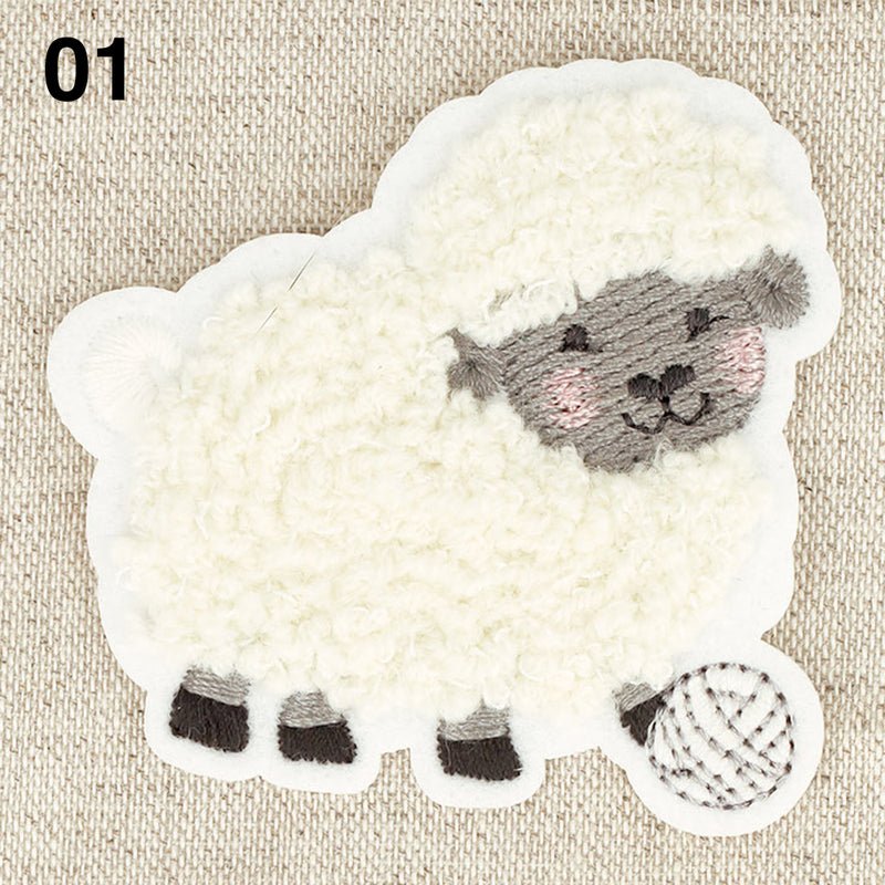 Appliqué ANIMAUX DE LA FERME - 3 couleurs disponibles