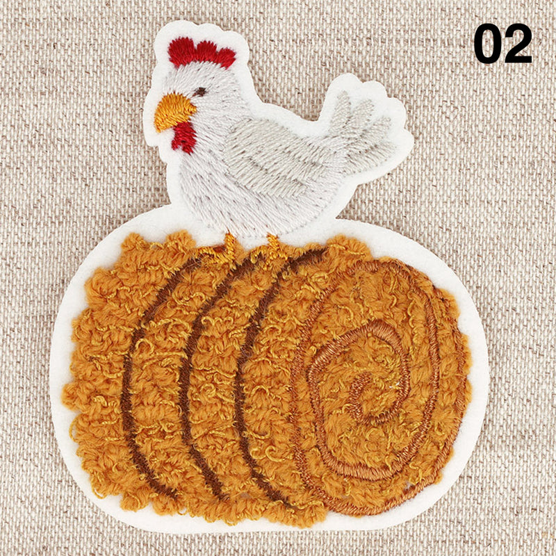 Appliqué ANIMAUX DE LA FERME - 3 couleurs disponibles