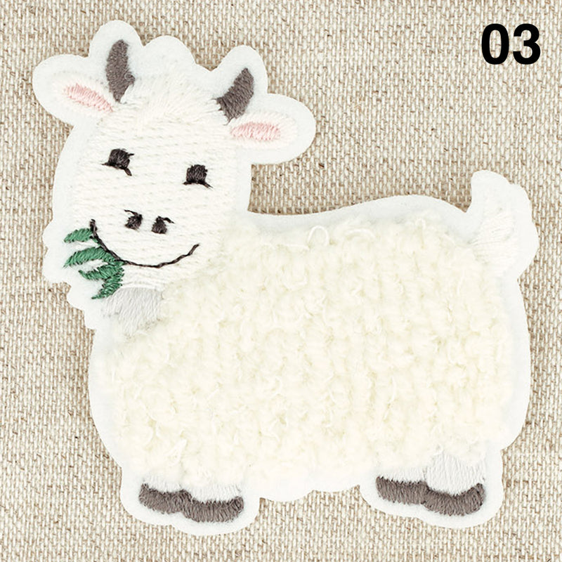 Appliqué ANIMAUX DE LA FERME - 3 couleurs disponibles