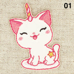 UNICORN CAT applique - 5 colours available