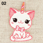 UNICORN CAT applique - 5 colours available