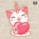 UNICORN CAT applique - 5 colours available