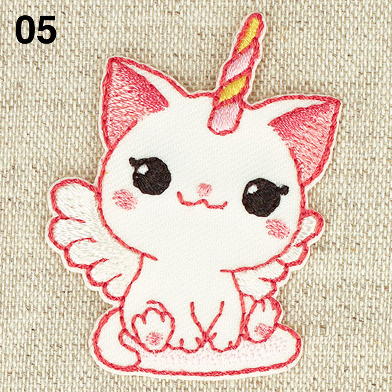 UNICORN CAT applique - 5 colours available