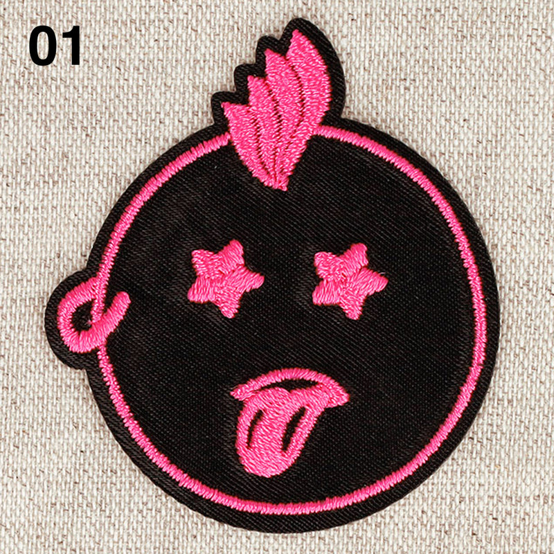 SMILES applique - 4 colours available