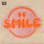SMILES applique - 4 colours available