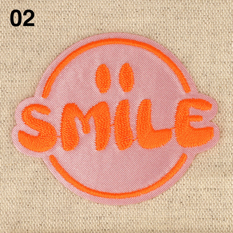 SMILES applique - 4 colours available
